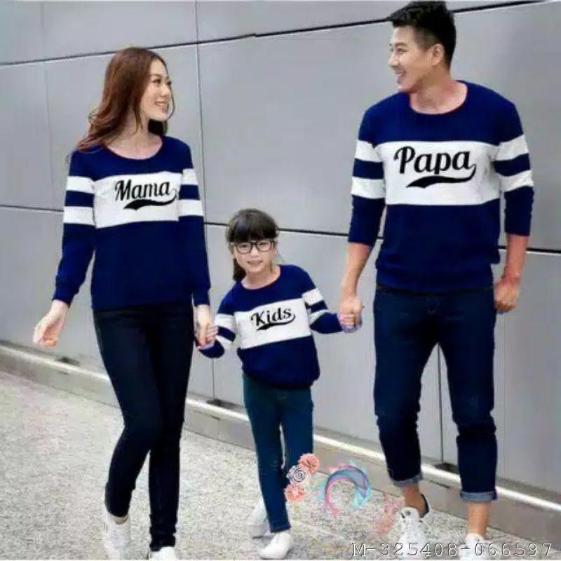 KAOS KELUARGA PAPA MAMA KID 3