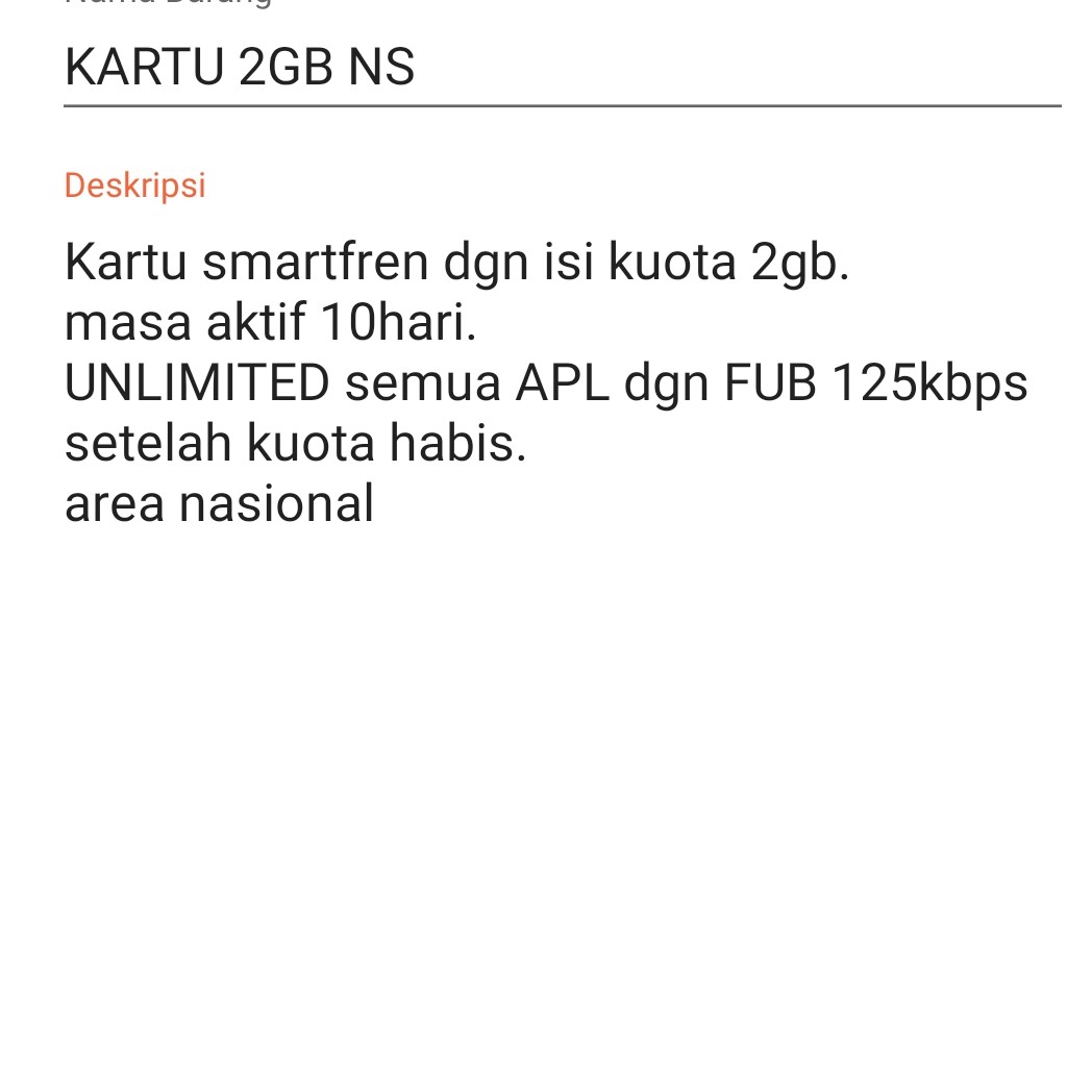 KARTU 2GB 10hr 2