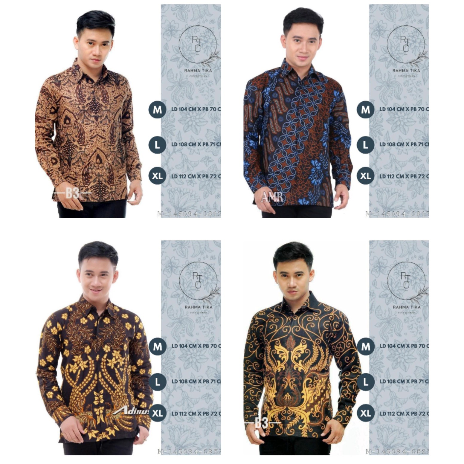 KEMEJA BATIK BANYAK MOTIF KATUN 2