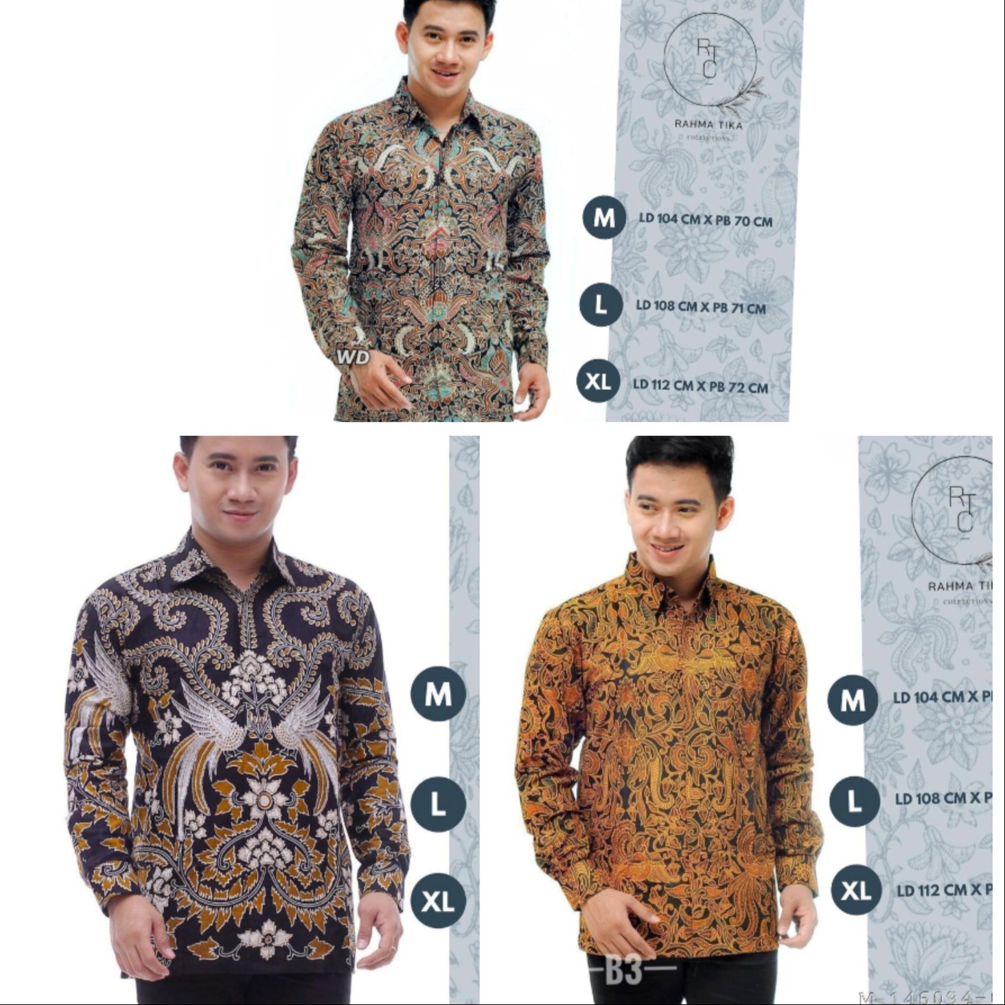 KEMEJA BATIK BANYAK MOTIF KATUN 4