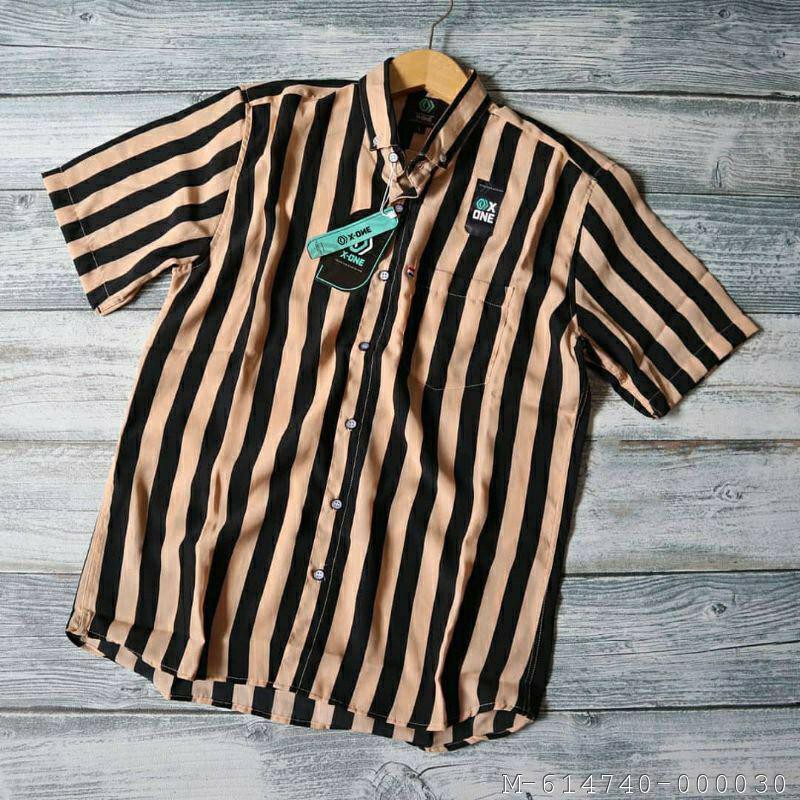 KEMEJA PRIA STRIP SALUR 3