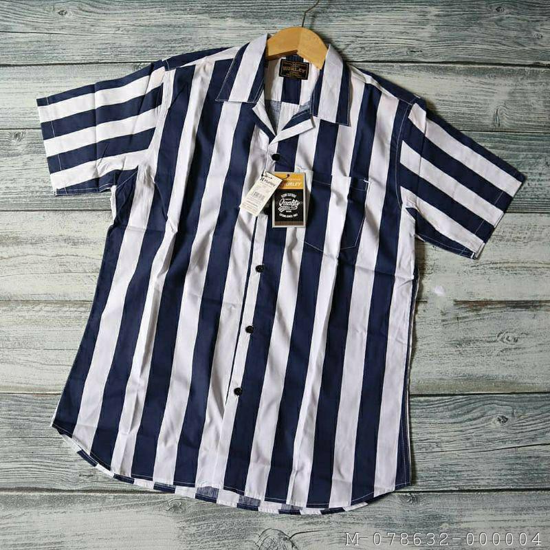 KEMEJA PRIA STRIP SALUR 4