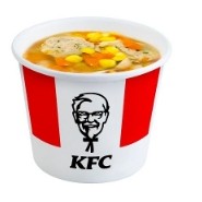 KFC Shoup plus Veggie Ball