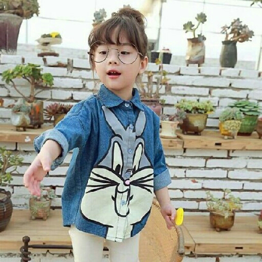 KID KEMEJA BUNNY DENIM