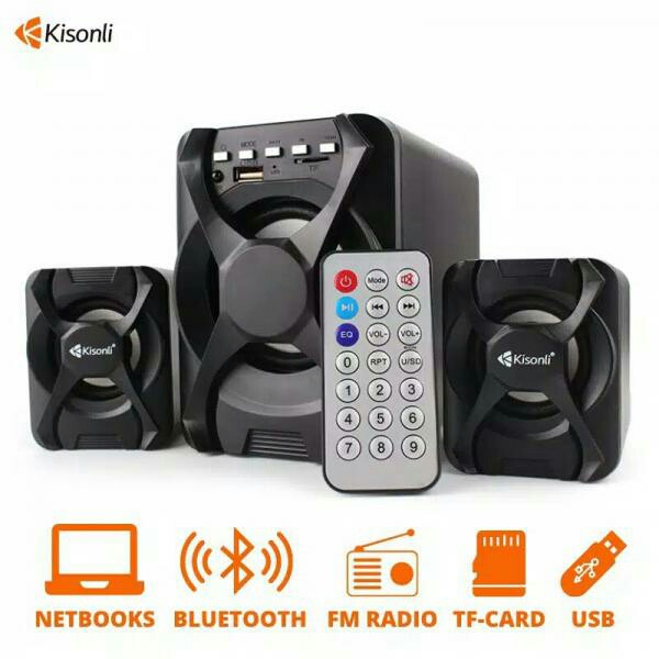 KINSOLI Speaker Bluetooth U-2500BT 5