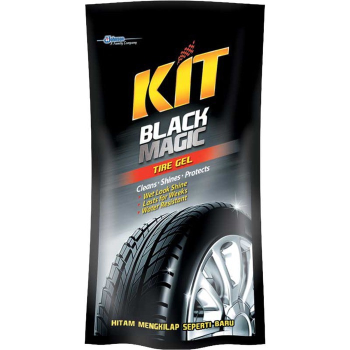 KIT Black Magic Tire Gel Pouch 200ml