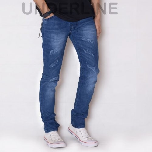 KNKR Celana Jeans Laser Underline 01 2