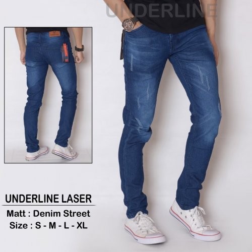 KNKR Celana Jeans Laser Underline 03