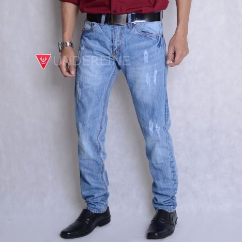 KNKR Celana Jeans Reguler Underline 02 2