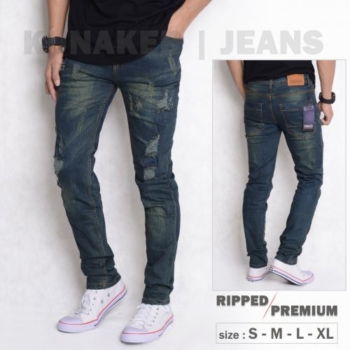 KNKR Celana Jeans Ripped Kunaker 01