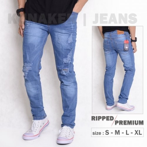 KNKR Celana Jeans Ripped Kunaker 07