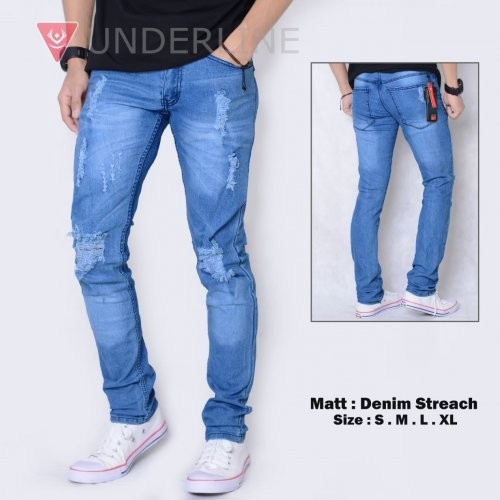 KNKR Celana Jeans UNDERLINE 01