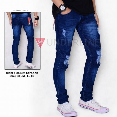 KNKR Celana Jeans UNDERLINE 03 4