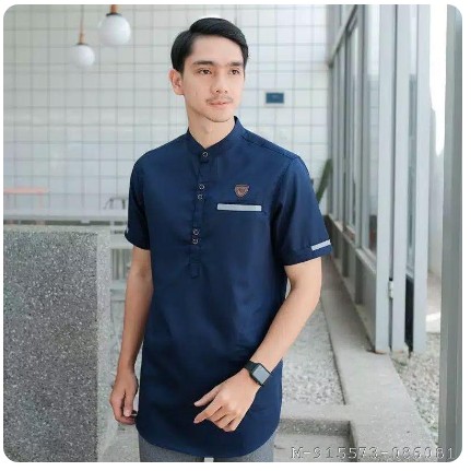 KOKO KURTA PRIA LENGAN PENDEK KATUN 4