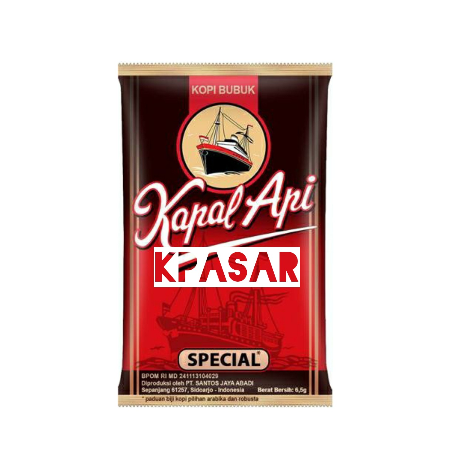 KOPI BUBUK KAPAL API 6GRAM