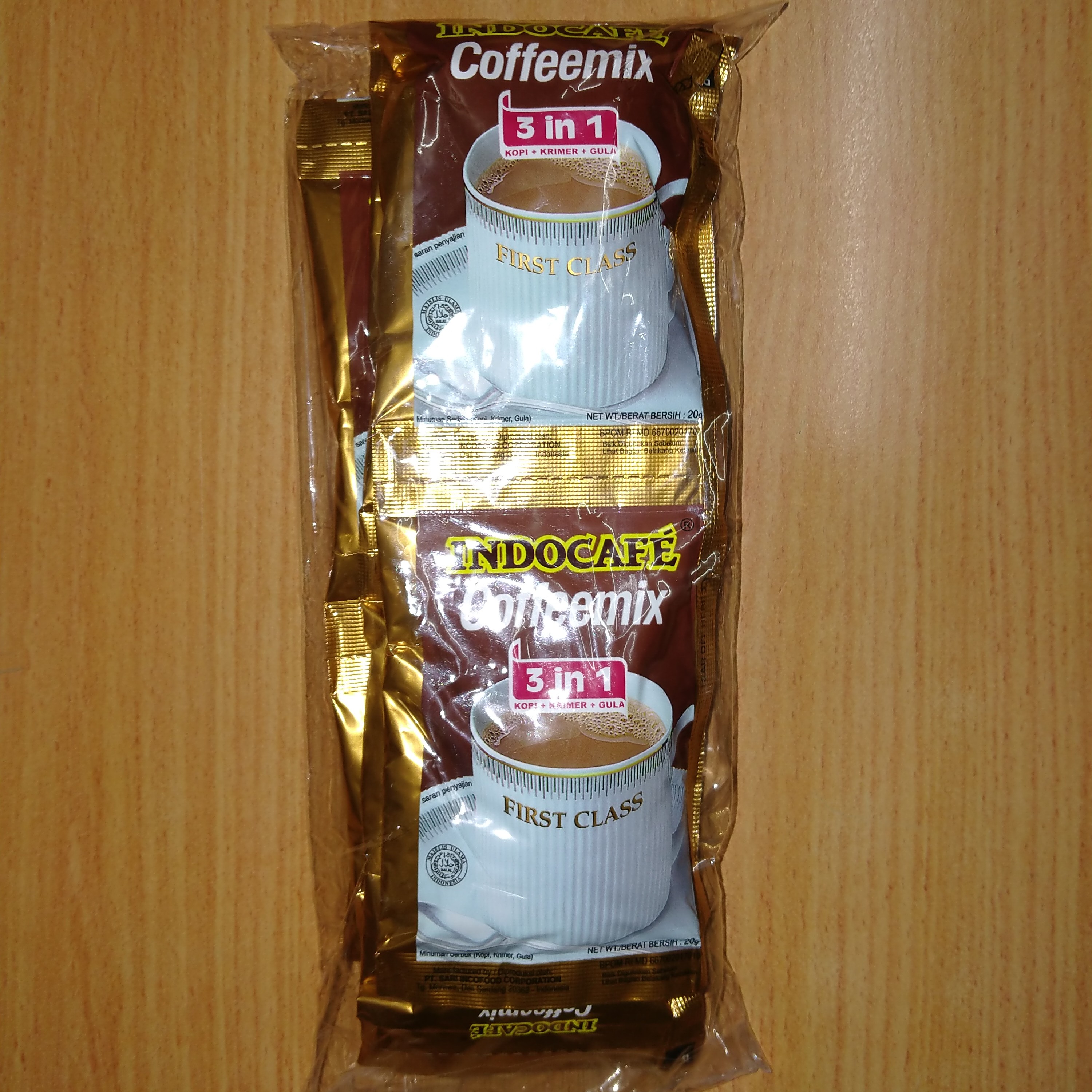 KOPI INDOCAFFE COFFEMIX ISI 10 BKS