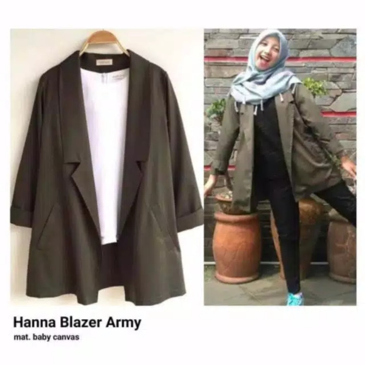 KOREA Hanna BLAZER Cardigan TERMURAH