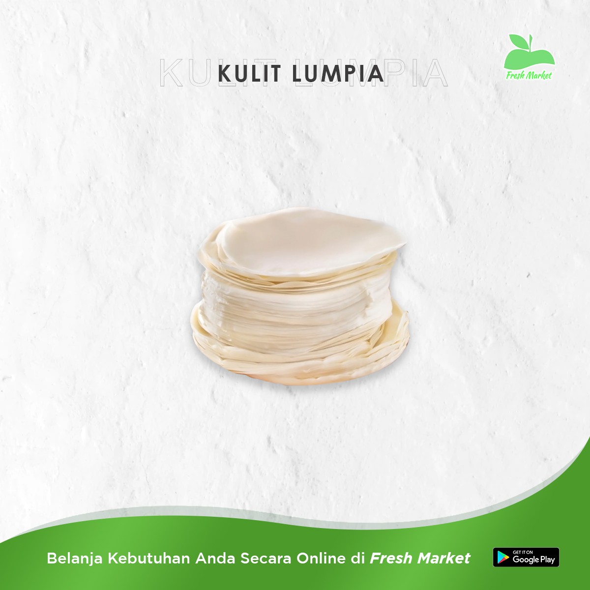 KULIT LUMPIA UKURAN MEDIUM 10 PCS