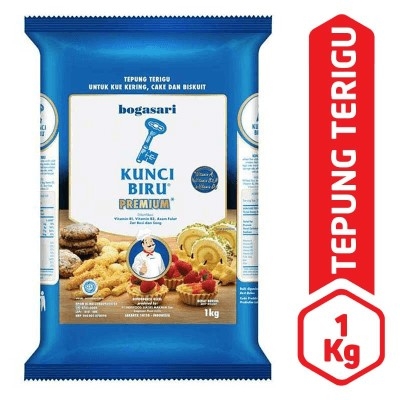 KUNCI BIRU Tepung Terigu 1kg