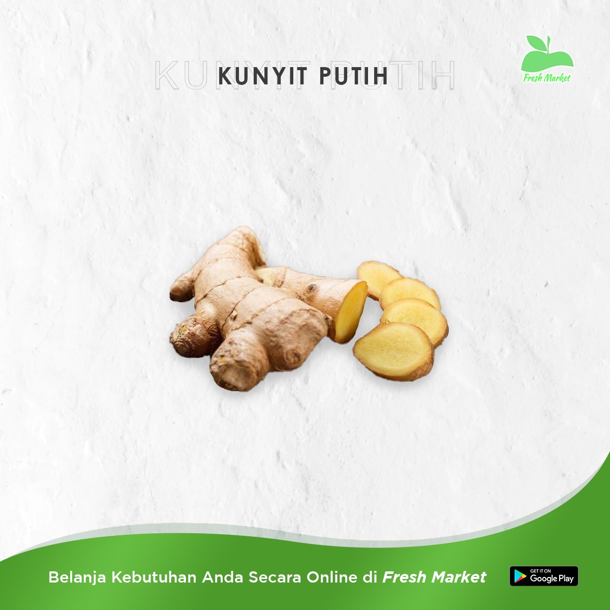 KUNYIT PUTIH 100 GRAM