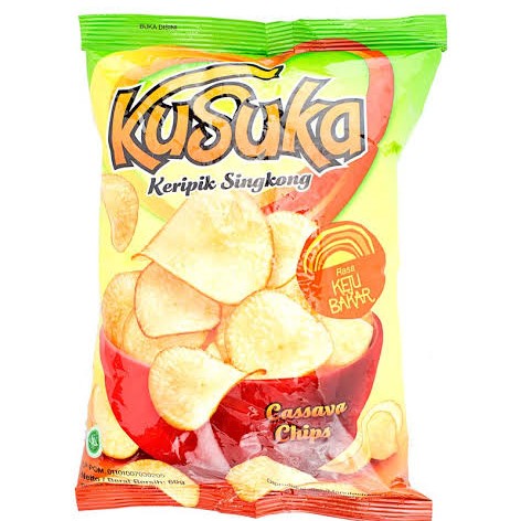 KUSUKA KERIPIK SINGKONG KEJU BAKAR