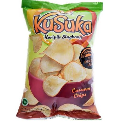 KUSUKA KERIPIK SINGKONG LADA HITAM