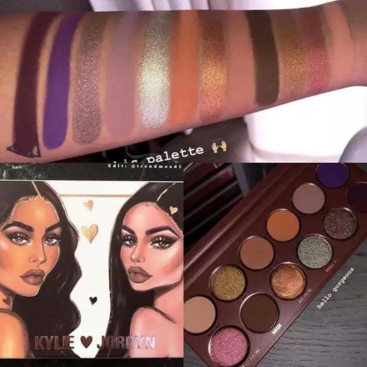 KYLIE X JORDYN EYESHADOW PALETTE 12 COLOR  2