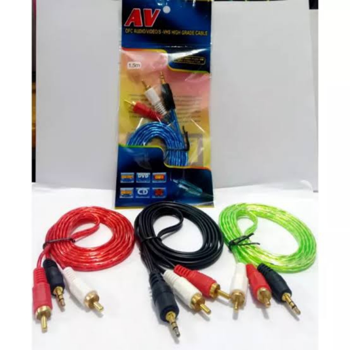 Kabel Aux Audio 2 In 1