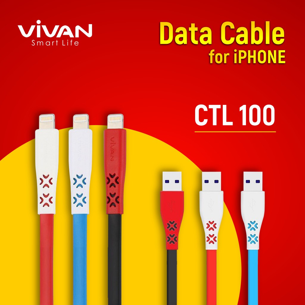 Kabel Data Iphone CTL 100 Vivan