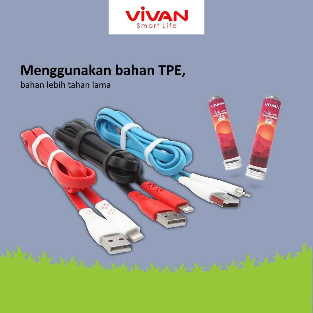 Kabel Data Iphone CTL 100 Vivan 3