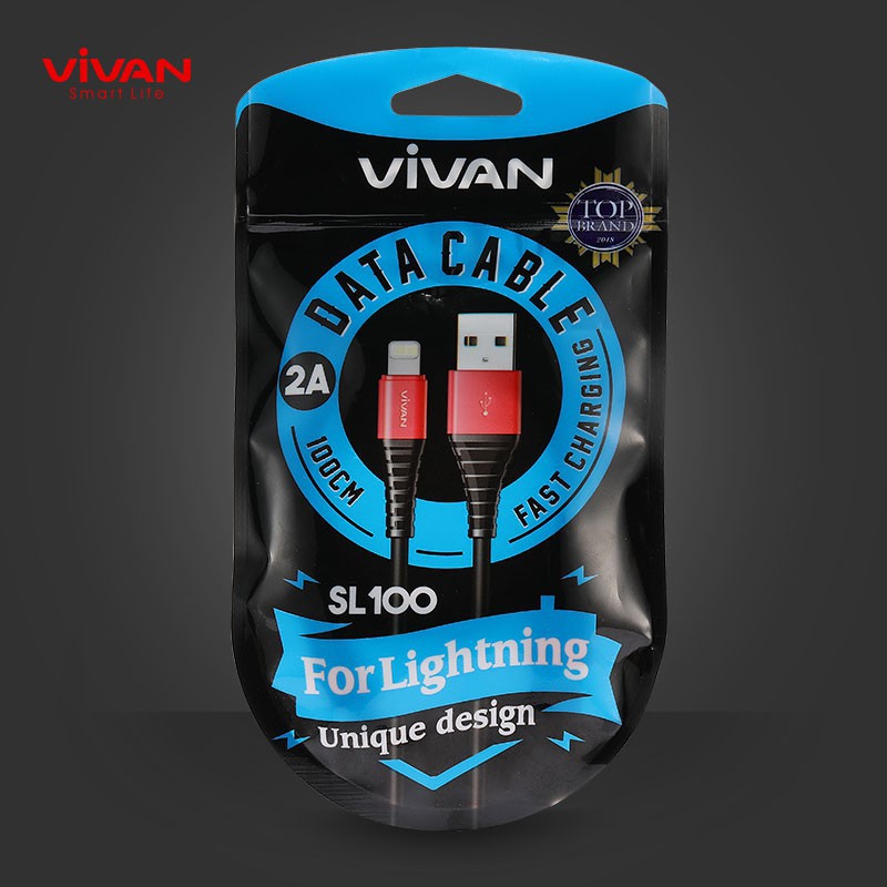 Kabel Data Lightning Iphone Vivan SL100