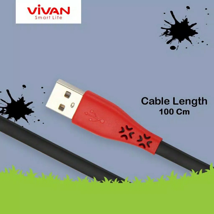 Kabel Lightning VIVAN CTL100 CABLE IPHONE  3