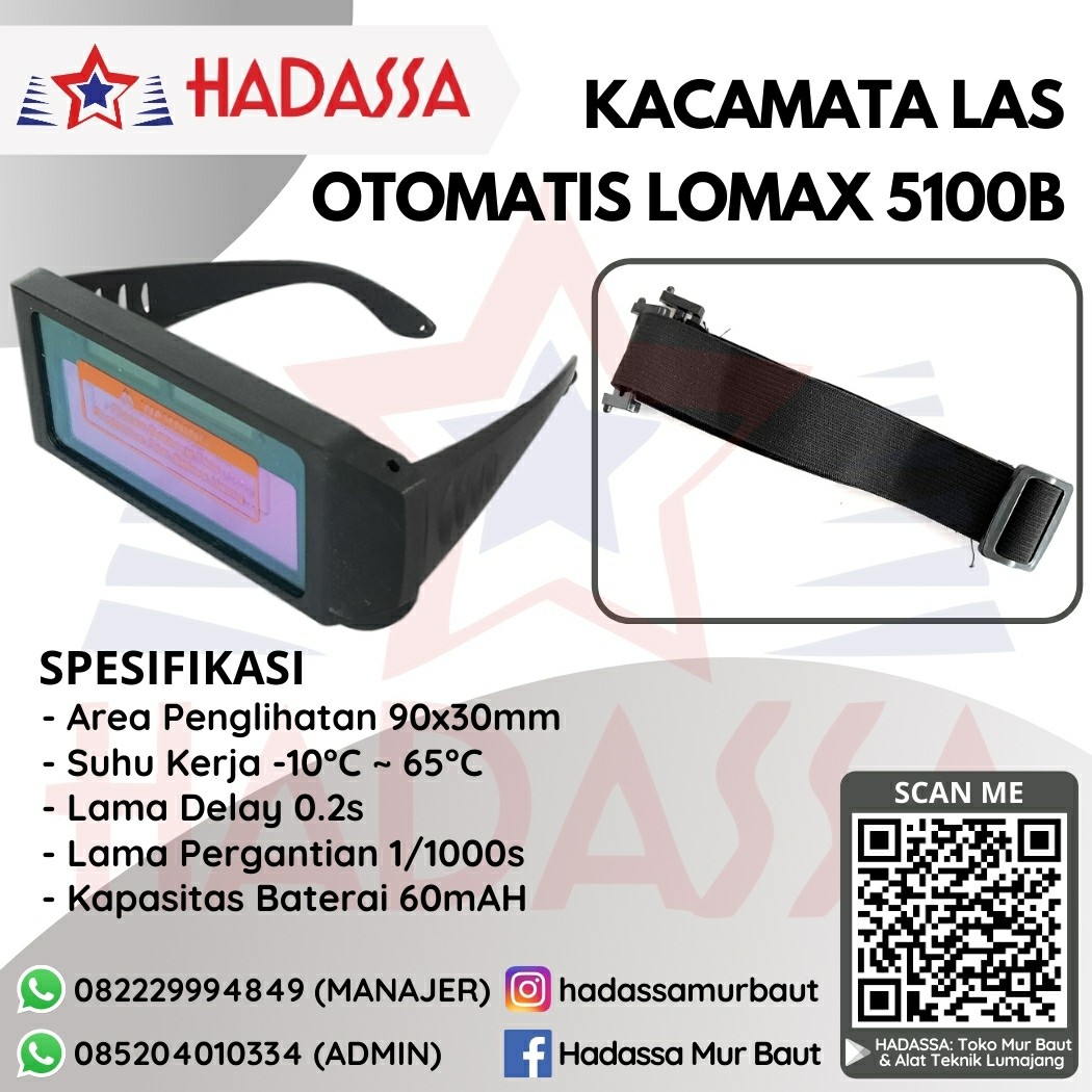 Kacamata Las Otomatis Lomax 5100B