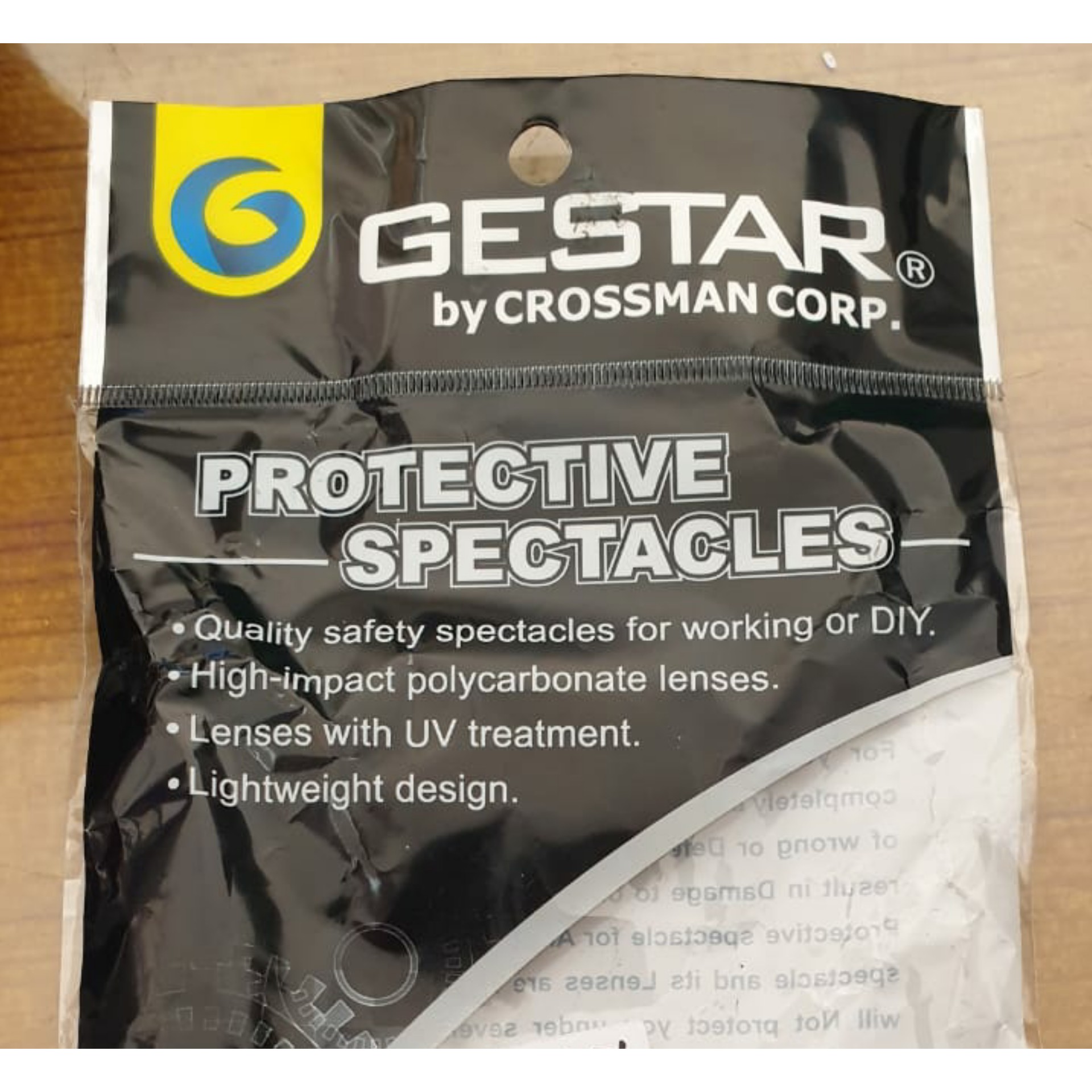 Kacamata Safety Hitam Gestar SG-471B 4