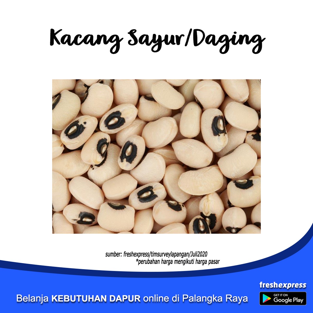 Kacang Daging 1 Kg