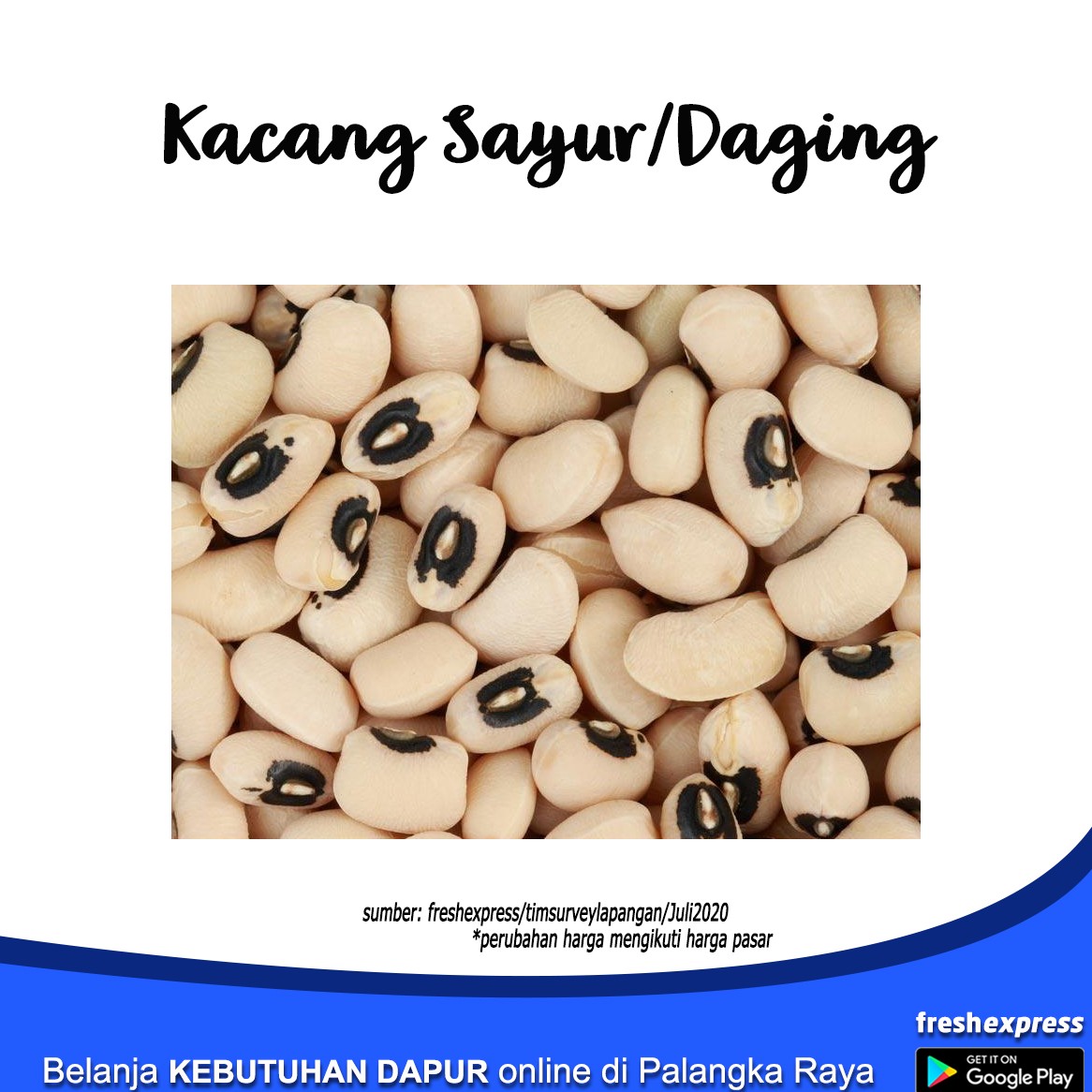 Kacang Daging 500 Gram