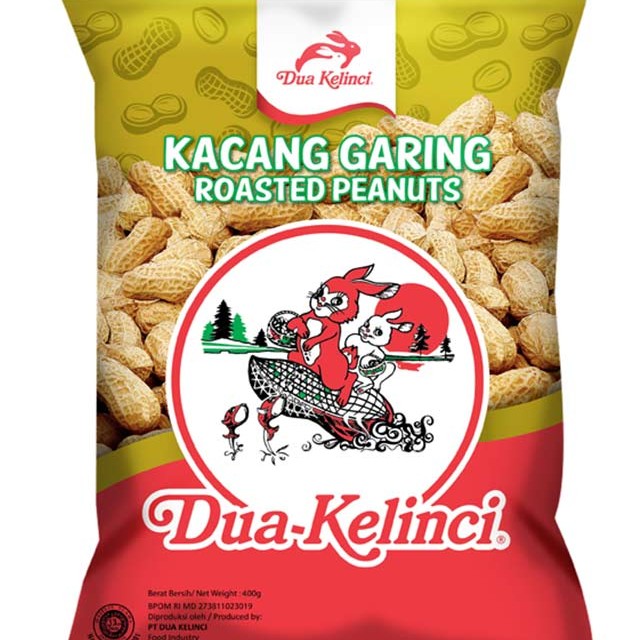 Kacang Garing Dua Kelinci 16gr