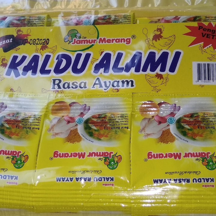 Kaldu Alami Jamur Merang Ayam