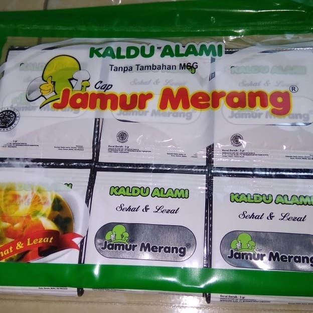 Kaldu Alami Jamur Merang Jamur