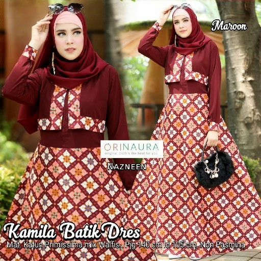 Kamila Batik Dress