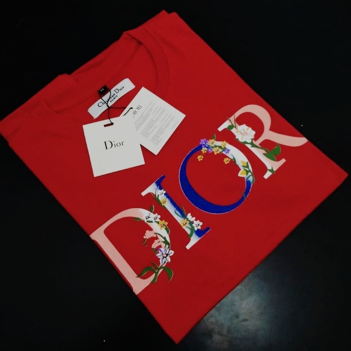 Kaos Christian Dior Flower 2