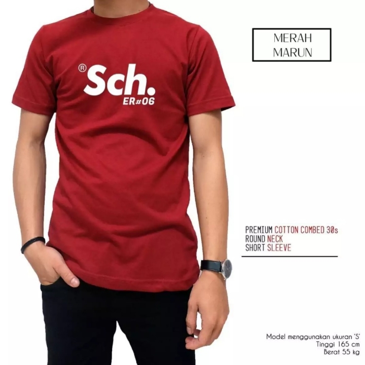 Kaos Distro  Soft Cotton Combed 30s Size S M L 2