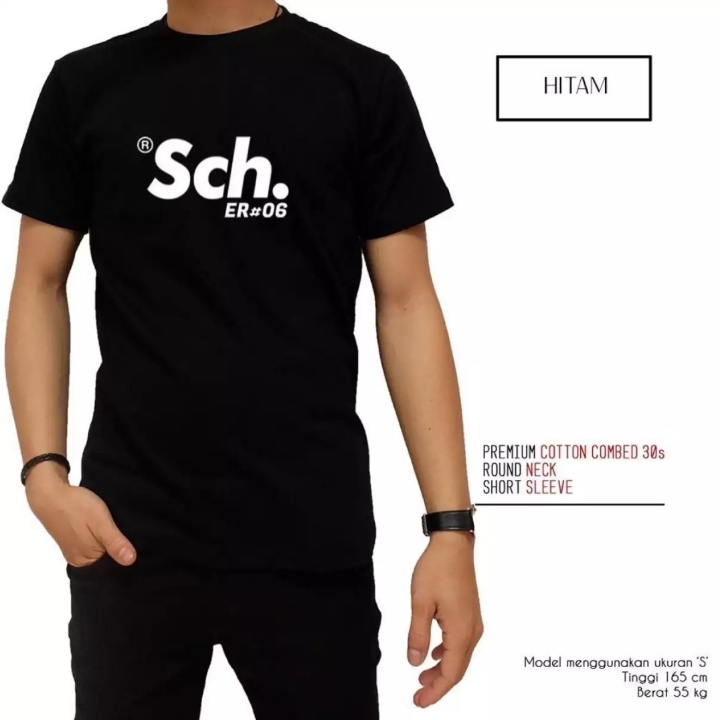 Kaos Distro  Soft Cotton Combed 30s Size S M L 3