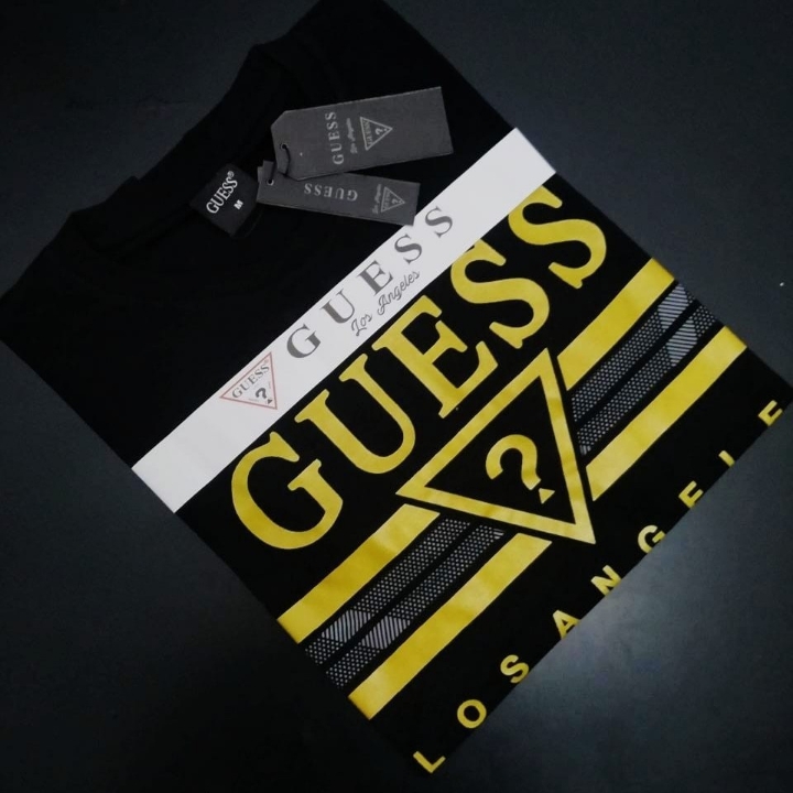 Kaos Guess Los Angels bisa Barcode