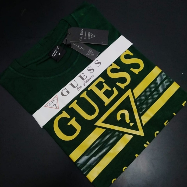 Kaos Guess Los Angels bisa Barcode 4