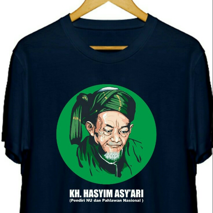 Kaos KH Hasyim Pendiri NU