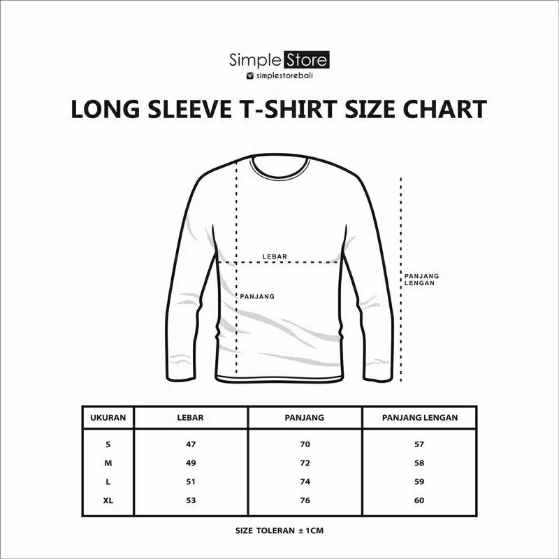 Kaos Long Sleeve - Cotton Combed 32s 2