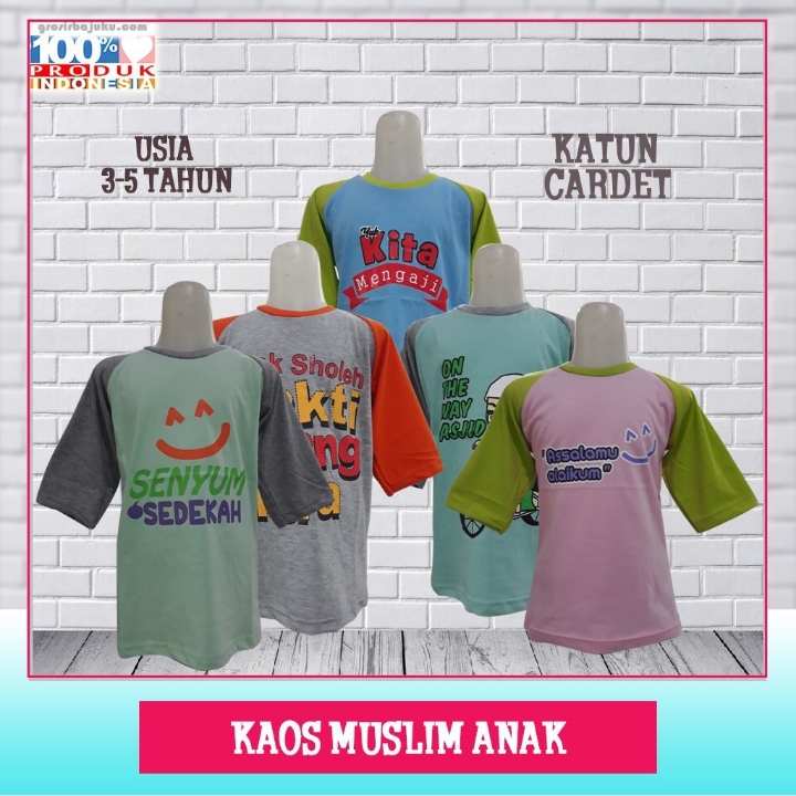 Kaos Muslim Anak