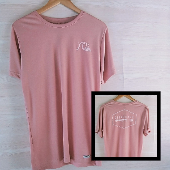 Kaos Distro Quicksilver Pink Premium