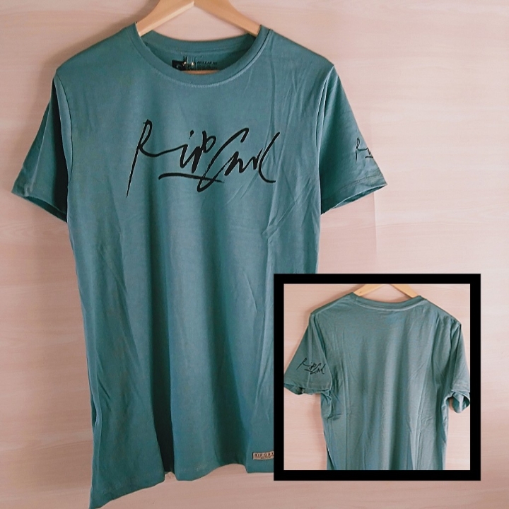 Kaos Distro Ripcurl Premium Hijau